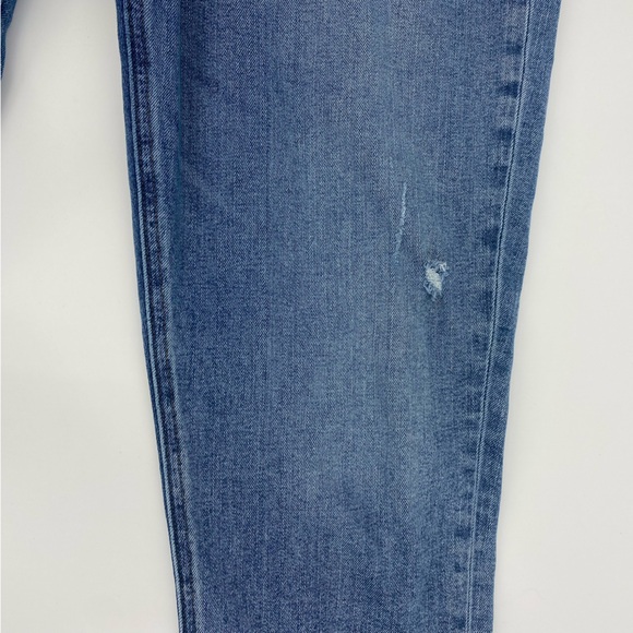 HUDSON Lana Boyfriend High Rise Straight Leg Light Blue Jeans in Everest - Picture 9 of 14